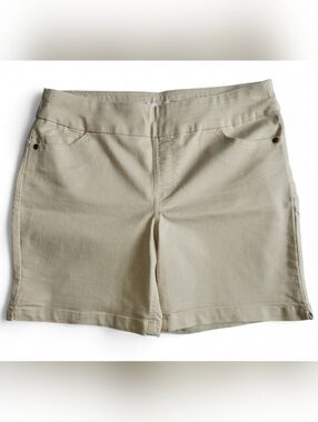 Liz Claiborne Pull On Stretch Shorts Size 12